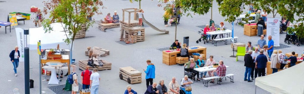 Eins Headline: Drittes Bauzaungespräch am 15. August